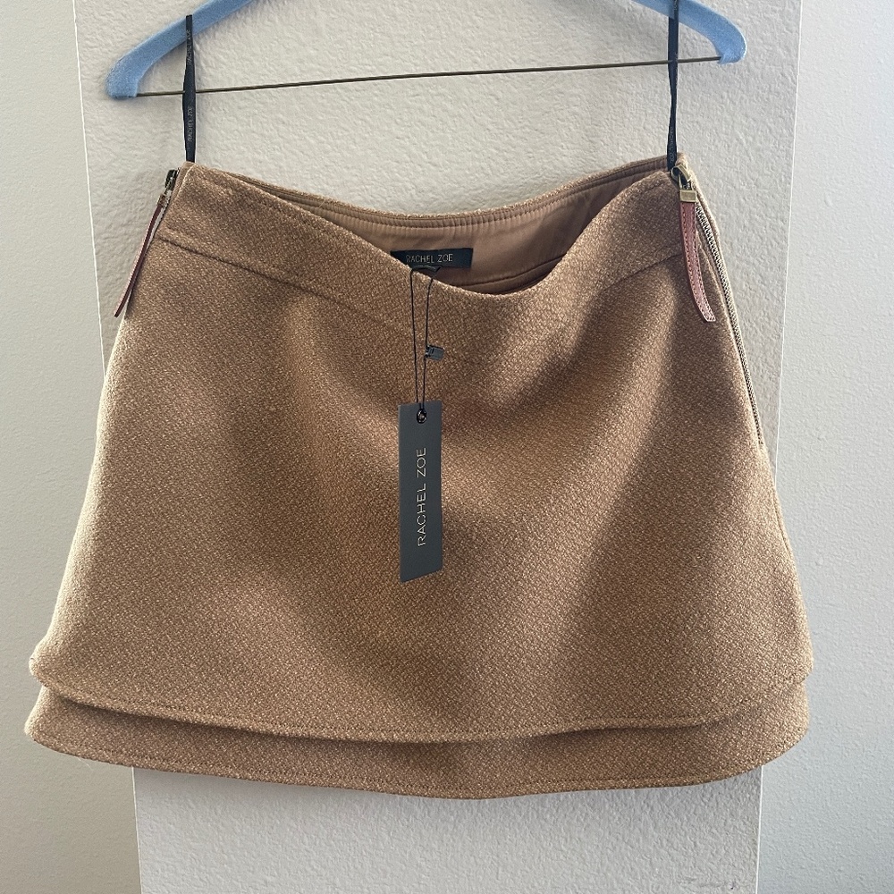 Rachel Zoe layered Mini Skirt